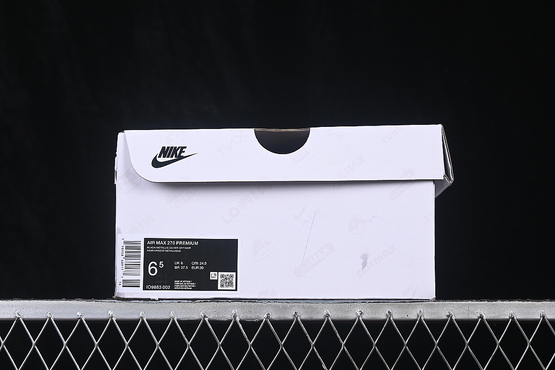 Unbranded [IO9883-002]-[AIR MAX 270 PREMIUM CASUAL RUNNING SHOES BLACK/INKINESS]-[WOMAN:36-39]-[MAN: - Image 11