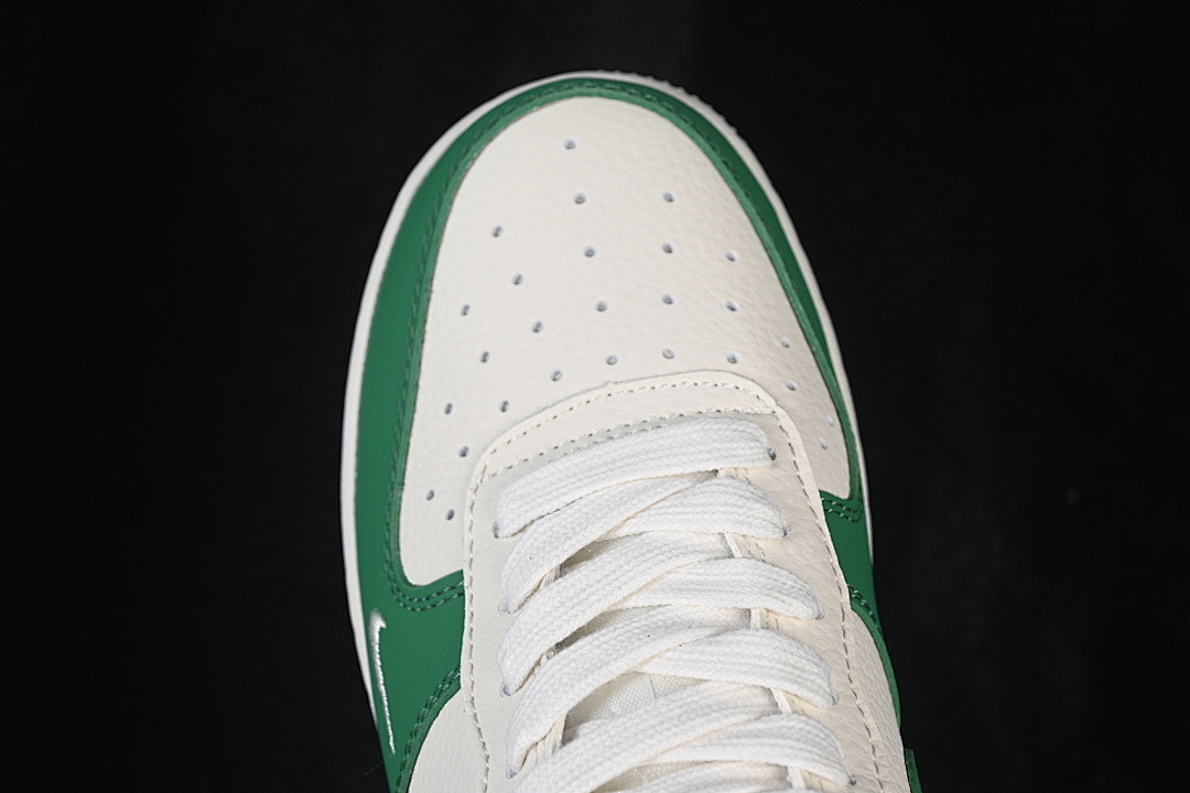 Nike [FV3694-111]-[AIR FORCE 1 07 LOW CASUAL SNEAKERS BEIGE/GREEN/BEIGE]-[WOMAN:36-39.5]-[MAN:40-45] - Image 10