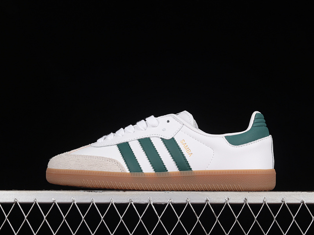 Adidas Adidas MEXICO X SAMBA TEAM SHOES CLOUD WHITE/COLLEGIATE GREEN/GUM · HQ7036, photo 1