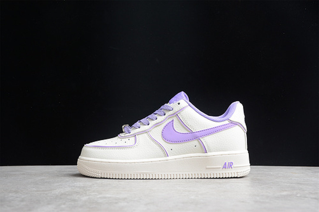 Nike [UH8958-055]-[AIR FORCE 1 LOW 07 SU19 BEIGE/BEIGE/LIGHT PURPLE]-[WOMAN:36-39]-[MAN:40-45], photo 1