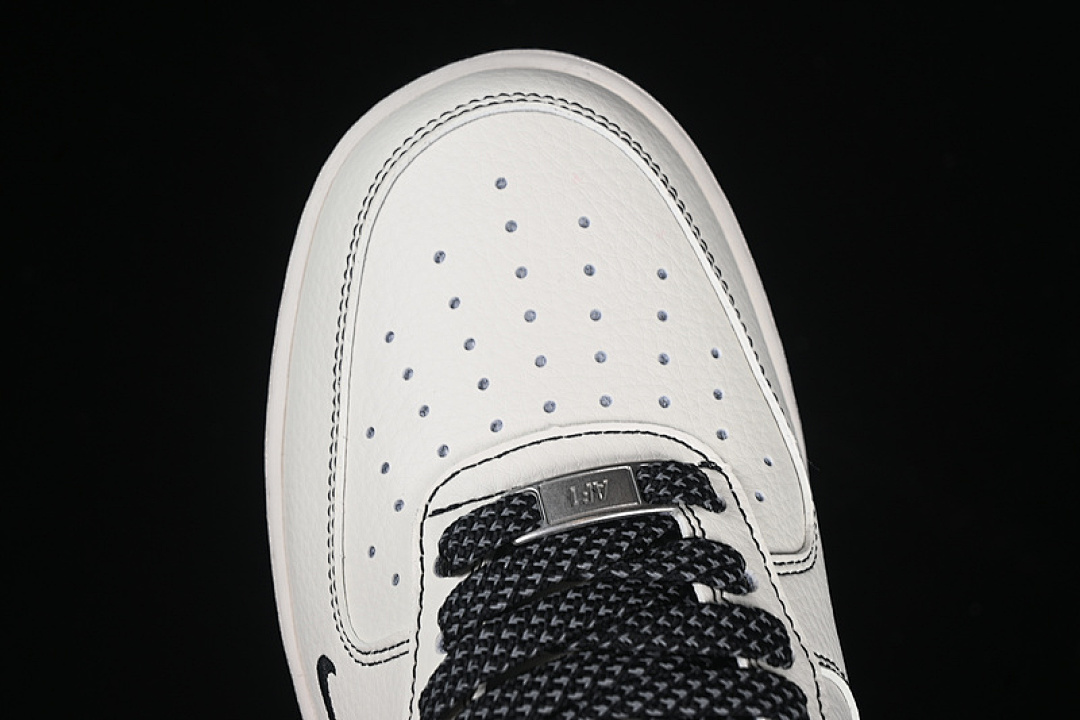 Nike [HH7518-050]-[AIR FORCE 1 07 LOW CDG WHITE/BLACK/GREY]-[WOMAN:36-39]-[MAN:40-45] - Image 10