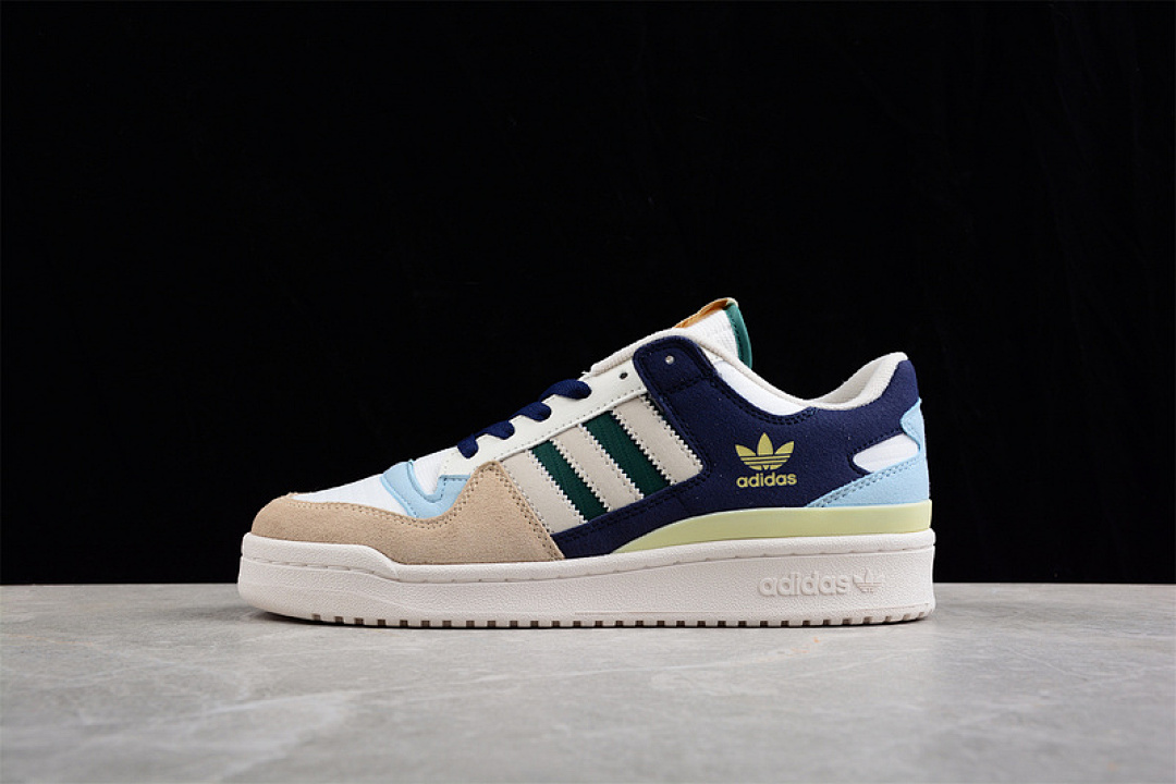 Unbranded [GW4332]-[FORUM 84 LOW SHOES CLOUD WHITE/COLLEGIATE GREEN/MAGIC BEIGE]-[UNISEX:36-45], photo 1