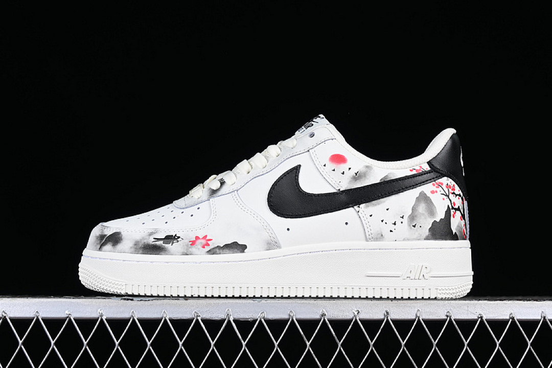 Nike [BL1522-088]-[AIR FORCE 1 07 LOW WHITE/BLACK/RED]-[WOMAN:36-39]-[MAN:40-45], photo 1