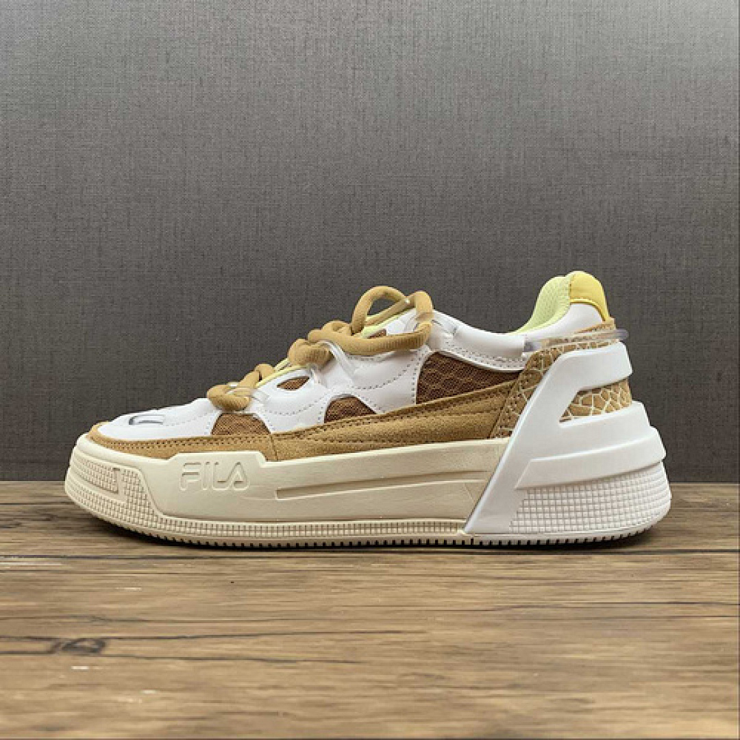 Fila [F12M141225FLW]-[FI*LA SHOES BEIGE/WHITE/YELLOW]-[WOMAN:36-39]-[MAN:40-45], photo 1