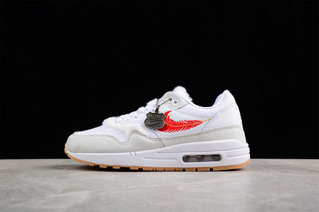Unbranded [FJ4451-100]-[AIR MAX 1 WHITE/GREY/ORANGE]-[WOMAN:36-39]-[MAN:40-47.5], photo 1