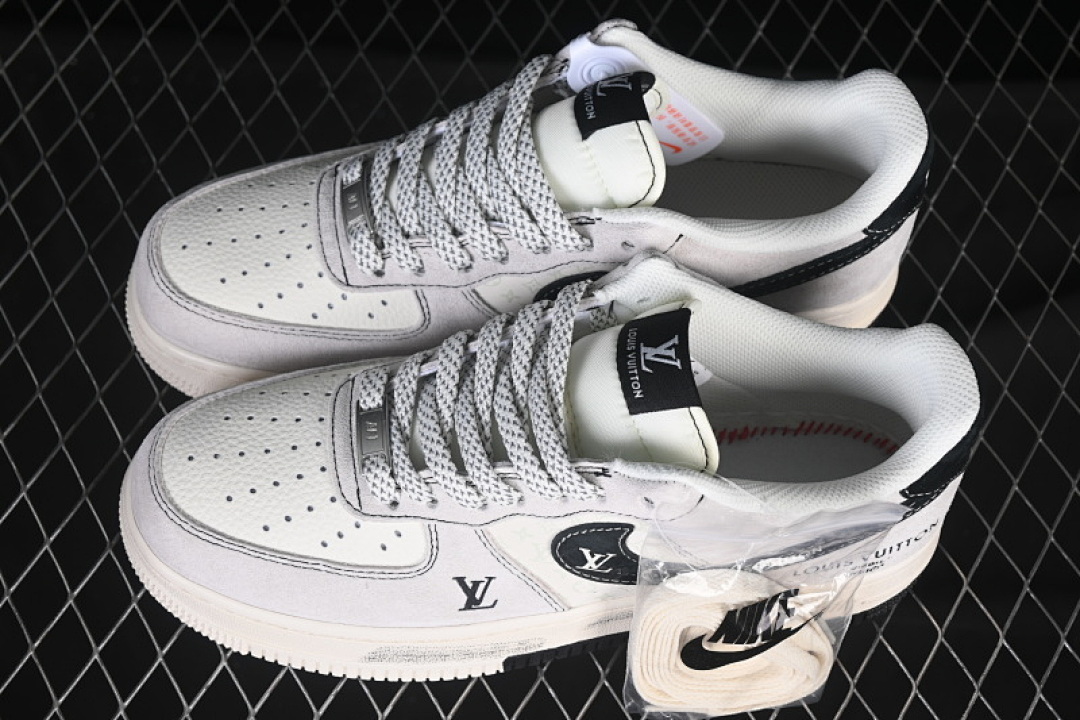 Nike [CX5050-Y06]-[AIR FORCE 1 07 LOW LV WHITE/GREY/BLACK]-[WOMAN:36-39]-[MAN:40-45] - Image 11