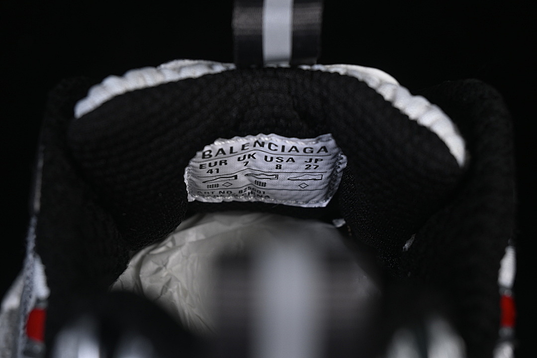 Balenciaga [W3XCH1161]-[EXTREME LACES FASHIONABLE RUNNING SHOES WHITE/GREY/RED]-[WOMAN:35-39]-[MAN:40-46] - Image 7