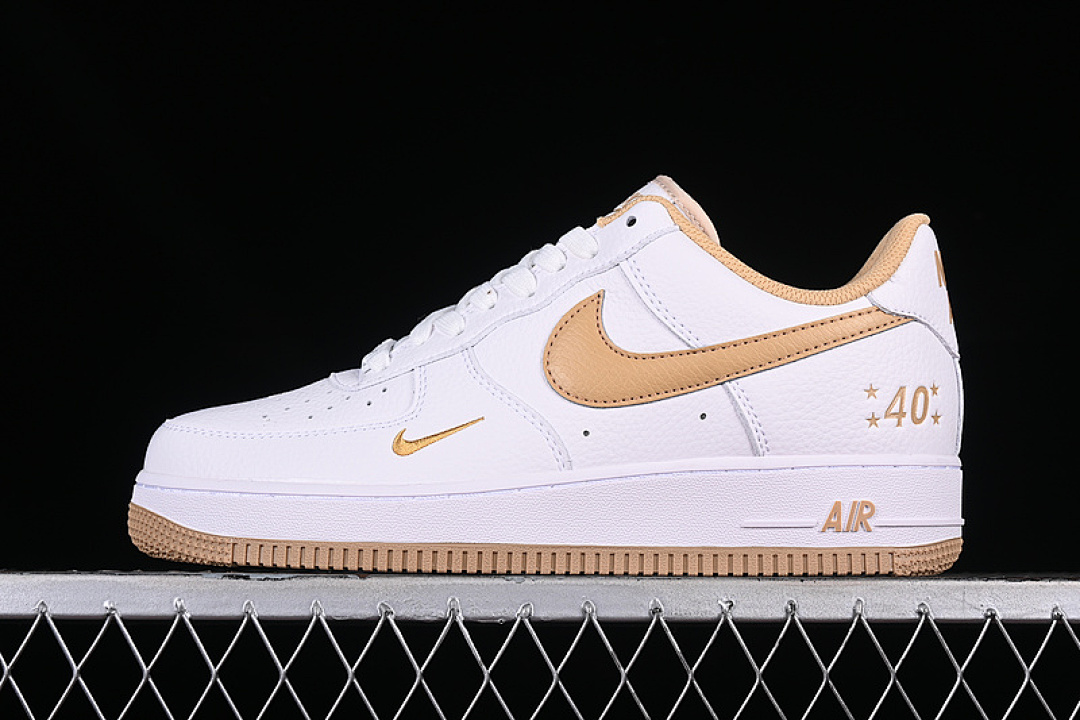 Nike [MN5263-122]-[AIR FORCE 1 07 LOW GOLD/WHITE]-[WOMAN:36-39]-[MAN:40-45], photo 1