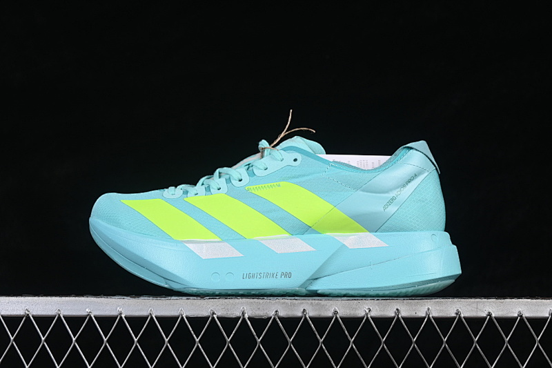 Adidas Adidas ADIZERO ADIOS PRO 4 FLASH AQUA/LUCID LEMON/MINT TON · JR1251, photo 1