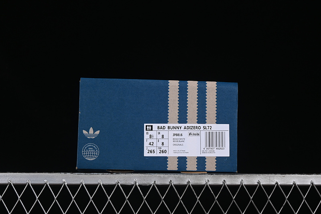 Adidas [JP8816]-[BAD BUNNY X ADIZERO SL72 OFF WHITE/CHALK WHITE/WONDER WHITE][WOMAN:36-39]-[MAN:40-45] - Image 12
