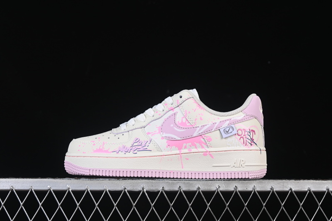Nike [FB1839-122]-[AIR FORCE 1 07 LOW CASUAL SNEAKERS PINK/WHITE]-[WOMAN:36-39]-[MAN:40-42], photo 1