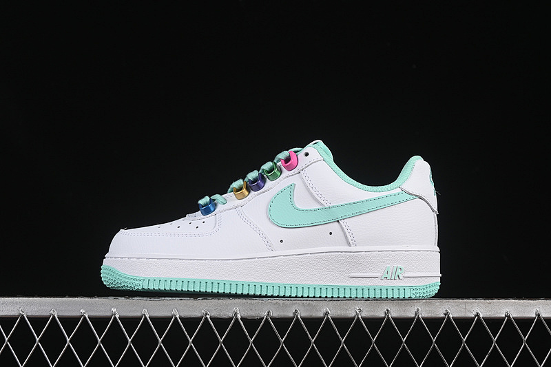 Nike Nike AIR FORCE 1 07 LOW COLORFUL WHITE/GREEN · DH7561-107, photo 1