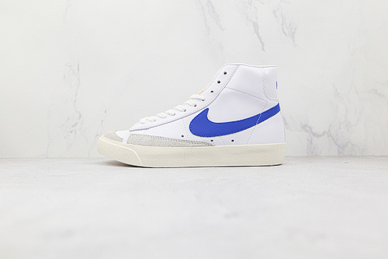 Nike BLAZER MID 77 VINTAGE WHITE/WHITE/RACER BLUE · BQ6806-103, photo 1