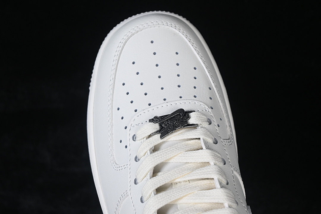Nike [IQ1119-011]-[AIR FORCE 1 07 LOW WHITE/WHITE/WHITE]-[WOMAN:36-39]-[MAN:40-45] - Image 10