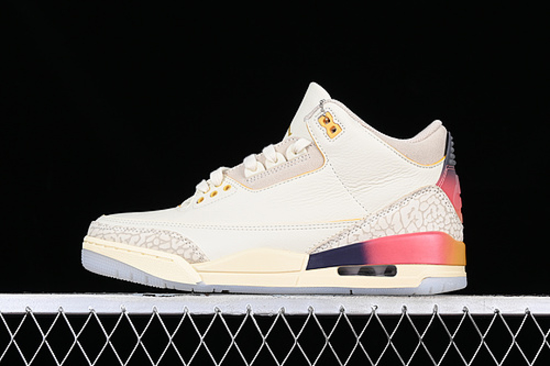 Jordan [FN0344-901]-[J.BALVIN AIR JORDAN 3 RETRO ORANGE/GREY/GOLD/BROWN]-[MAN:40-47.5], photo 1
