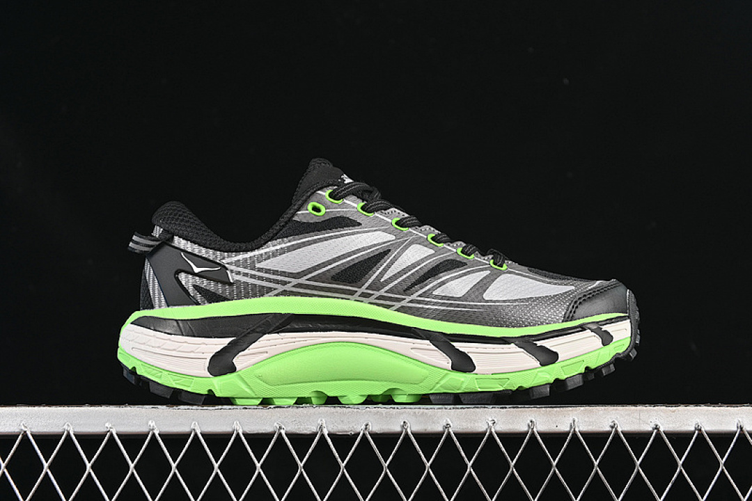 Hoka [1126851 BCKLC]-[HOKA MAFATE THREE 2 GREY/BLACK/GREEN]-[WOMAN:36-39]-[MAN:40-45] - Image 16