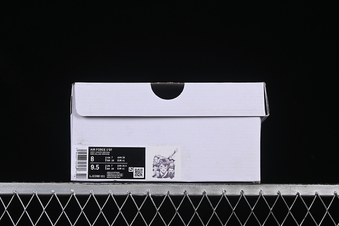 Nike [LJ2288-111]-[AIR FORCE 1 07 LOW HARRY POTTER WHITE/GREY/BROWN]-[WOMAN:36-39]-[MAN:40-45] - Image 12