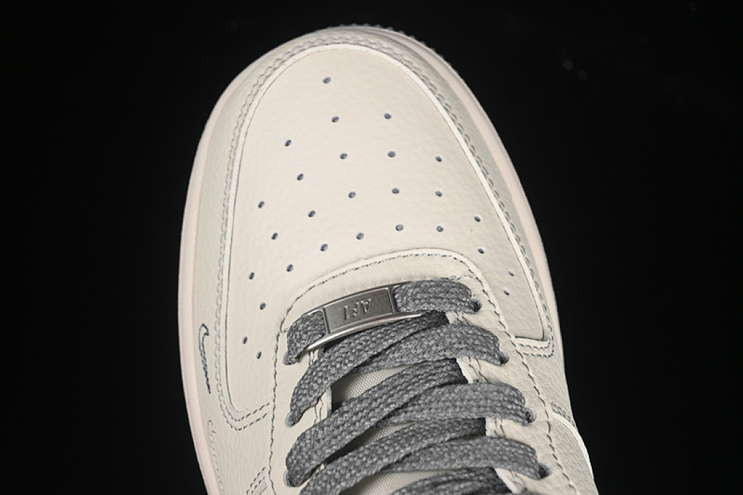 Nike [HH7518-064]-[AIR FORCE 1 07 LOW WHITE/GREY]-[WOMAN:36-39]-[MAN:40-45] - Image 10