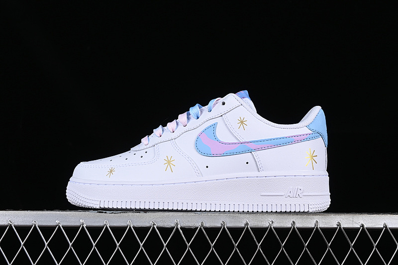 Nike Nike AIR FORCE 1 07 LOW WHITE/BLUE · DD8959-100, photo 1