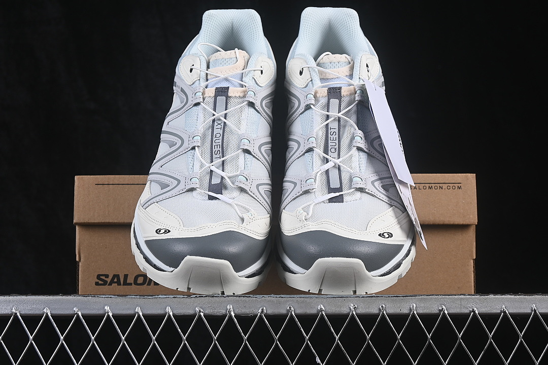 On Running [491324-31]-[XT QUEST OUTDOOR TRAIL RUNNING SHOES LIGHT GRAY/WHITE]-[WOMAN:36-39]-[MAN:40-46] - Image 12