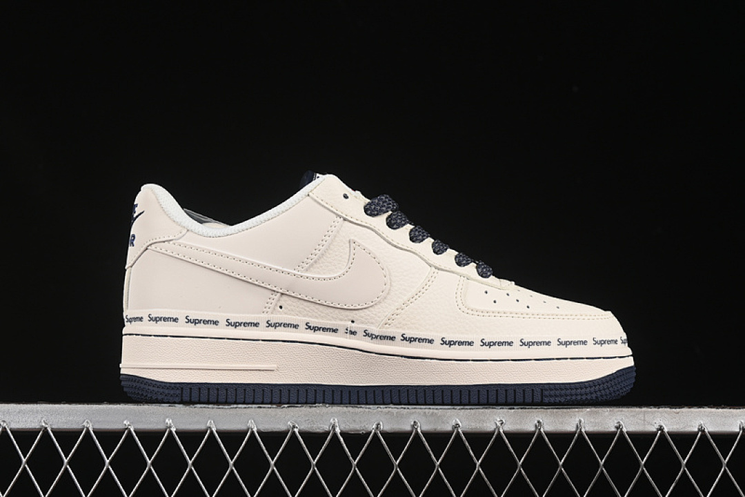 Nike [XX3168-203]-[AIR FORCE 1 07 LOW SUPREME OFF WHITE/BLUE]-[WOMAN:36-39]-[MAN:40-45] - Image 16