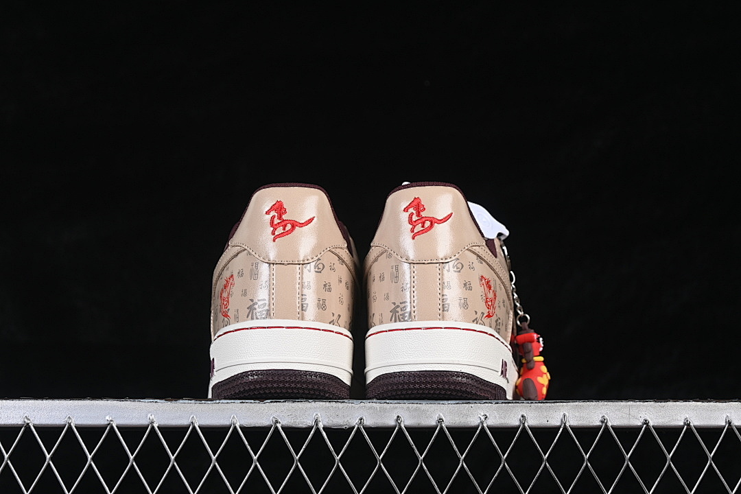 Nike [NH0601-501]-[AIR FORCE 1 07 LOW CASUAL SNEAKERS WHITE/PINK/BLACK]-[WOMAN:36-39]-[MAN:40-45] - Image 13