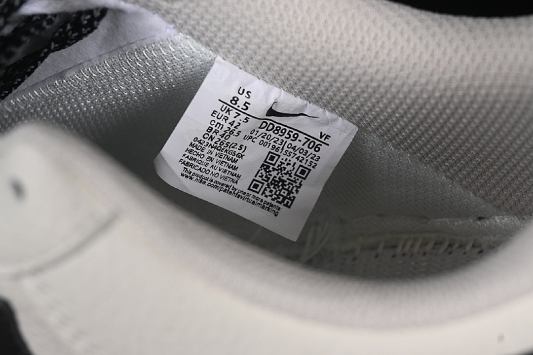 Nike [DD8959-706]-[TED X PORTLAND AIR FORCE 1 07 LOW WHITE/BLACK]-[WOMAN:36-39]-[MAN:40-45] - Image 6
