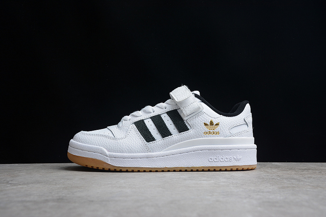FORUM LOW WHITE/WHITE/BLACK · HO1924, photo 1