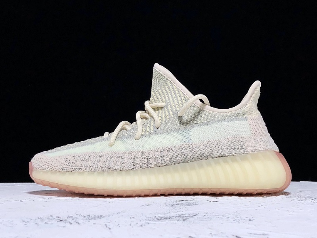 Adidas Adidas BASF YEEZY BOOST 350 V2 CITRIN/CITRIN/CITRIN REFLECTIVE · FW5318, photo 1