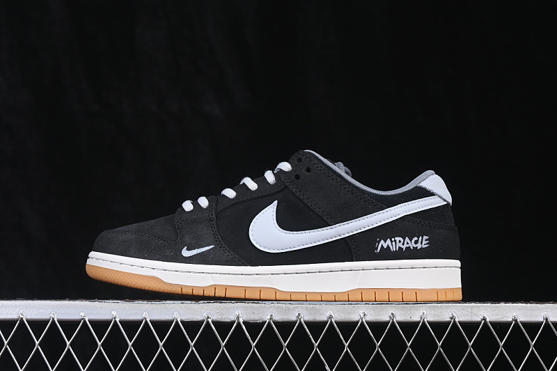 Nike DUNK LOW CASUAL SNEAKERS BLACK/INKINESS · HF3063-001, photo 1