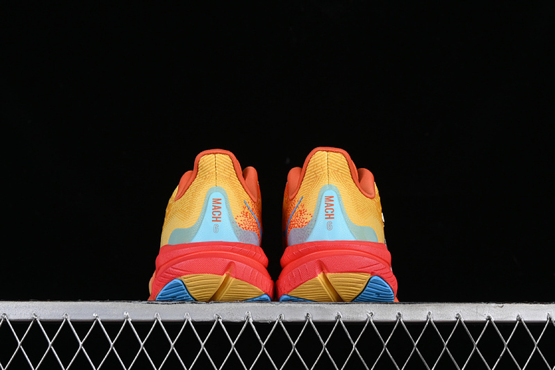 Chanel [1147790 PYS]-[HOKA ONE MACH 6 RED/BLUE/ORANGE]-[WOMAN:36-39]-[MAN:40-45] - Image 14