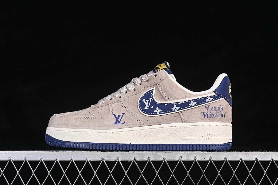 Nike [KL1688-004]-[AIR FORCE 1 07 LOW PINK/NAVY BLUE]-[WOMAN:36-39]-[MAN:40-45] - Image 2
