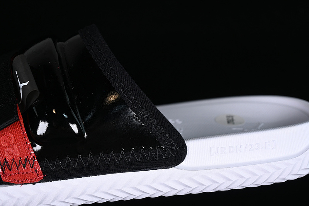 Jordan [DM1683-061]-[AIR JORDAN PLAY SLIDE BLACK/RED/WHITE]-[MAN:40-45] - Image 6