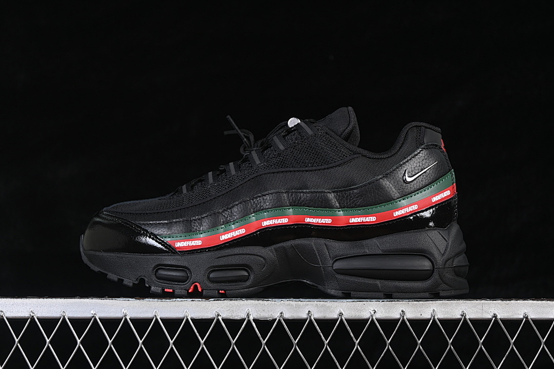 Unbranded [IB4453-001]-[AIR MAX 95 SP BLACK/METALLIC SILVER/GORGE GREEN/SPORT RED]-[MAN:40-48.5] - Image 2