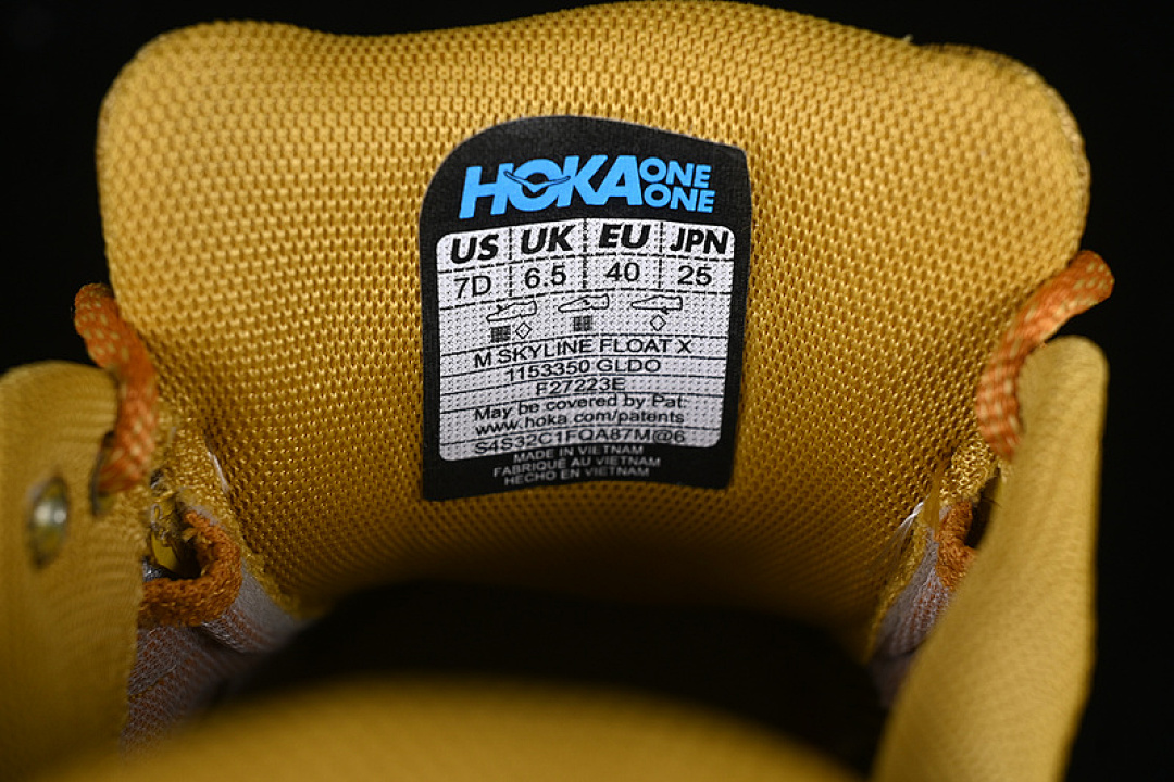 Hoka [1153350 GLDO]-[HOKA ONE SKYLINE-FLOAT X YELLOW/BROWN]-[WOMAN:36-39]-[MAN:40-45] - Image 5