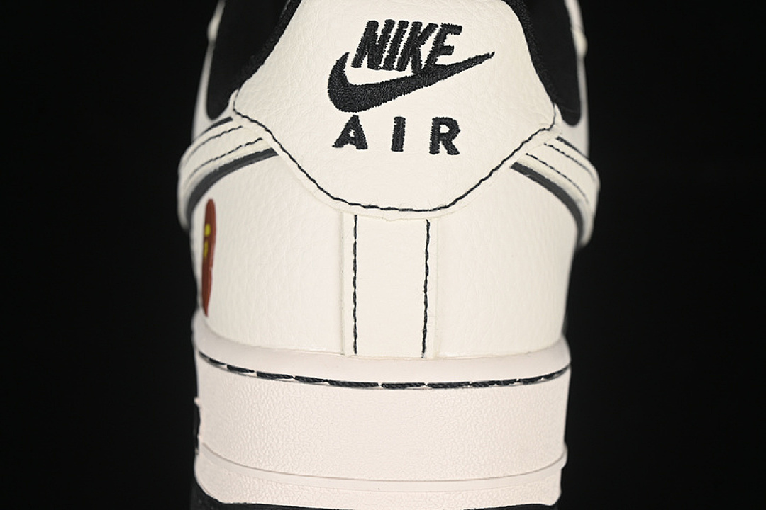 Nike [HH7518-067]-[AIR FORCE 1 07 LOW BAPE WHITE/BLACK]-[WOMAN:36-39]-[MAN:40-45] - Image 6