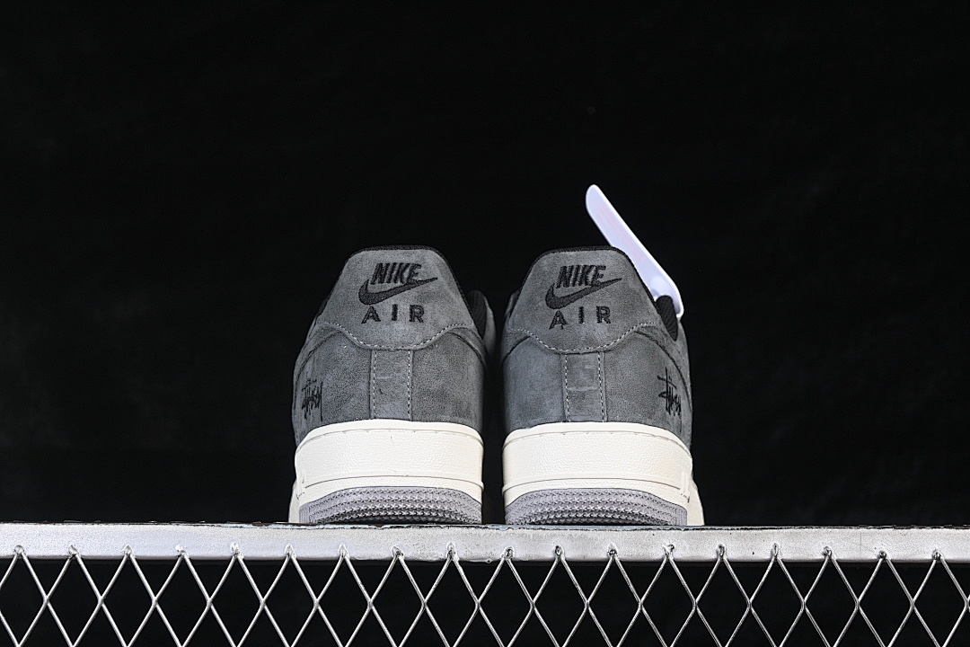 Nike [DV5477-401]-[AIR FORCE 1 07 LOW GREY/BLACK/WHITE]-[WOMAN:36-39]-[MAN:40-45] - Image 14