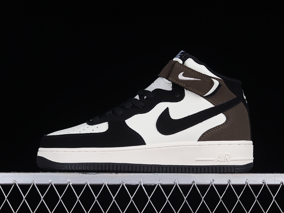 Nike Nike AIR FORCE 1 MID 07 DARK MOCHA/WHITE/BLACK · GH5696-023, photo 1