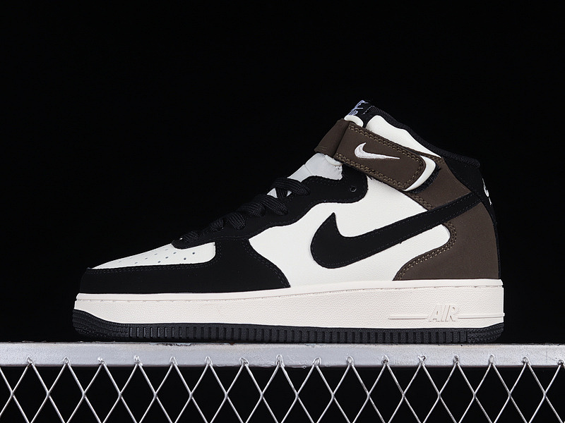 Nike Nike AIR FORCE 1 MID 07 DARK MOCHA/WHITE/BLACK · GH5696-023, photo 1