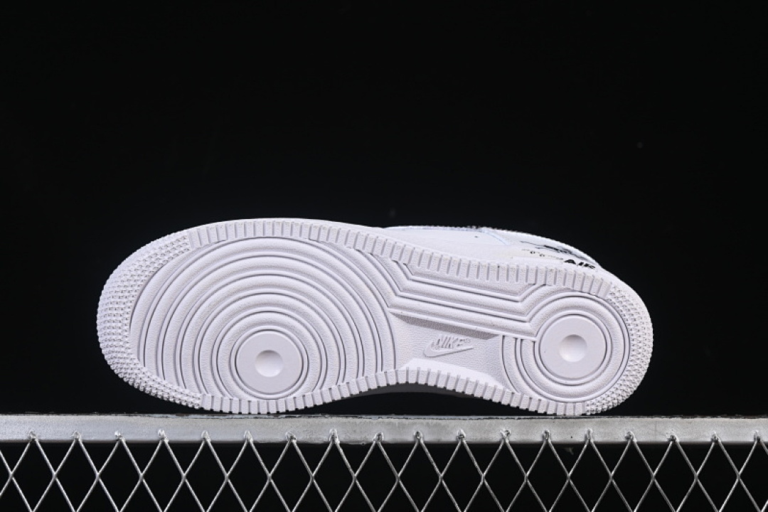 Nike [FV5159-111]-[AIR FORCE 1 07 LOW CASUAL SNEAKERS BLACK/WHITE]-[WOMAN:36-39]-[MAN:40-45] - Image 14
