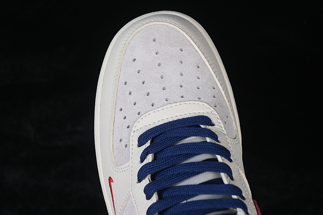 Nike [DD1982-328]-[AIR FORCE 1 07 LOW CASUAL SHOES NAVY BLUE/RED/WHITE]-[WOMAN:36-39]-[MAN:40-45] - Image 9