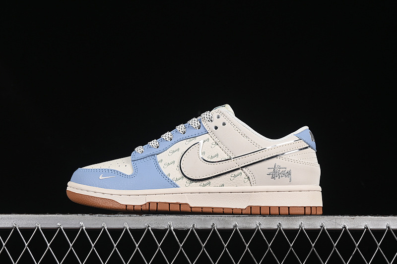 Nike SB DUNK LOW WHITE/BLUE/GREY/SILVER · ZH2598-246, photo 1