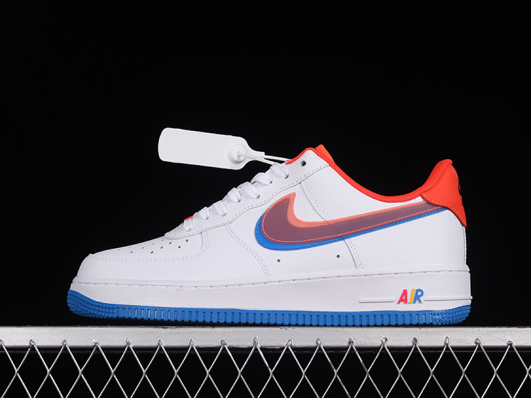 Nike [DX1787-100]-[AIR FORCE 1 LOW 07 WHITE/RED/BLUE]-[WOMAN:36-39]-[MAN:40-45], photo 1