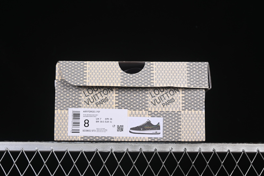 Nike [SC0601-573]-[AIR FORCE 1 07 LOW LV WHITE/BLACK]-[WOMAN:36-39]-[MAN:40-45] - Image 12