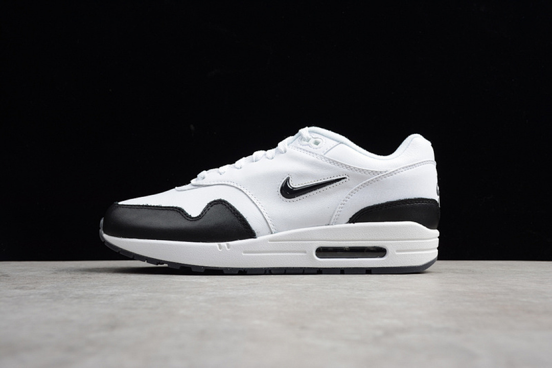 Unbranded [918354-100]-[NK AIR MAX 1 87 PREMIUM SC JEWEL WHITE/BLACK-BLACK]-[WOMAN:36-39]-[MAN:40-45]-[OG0144], photo 1