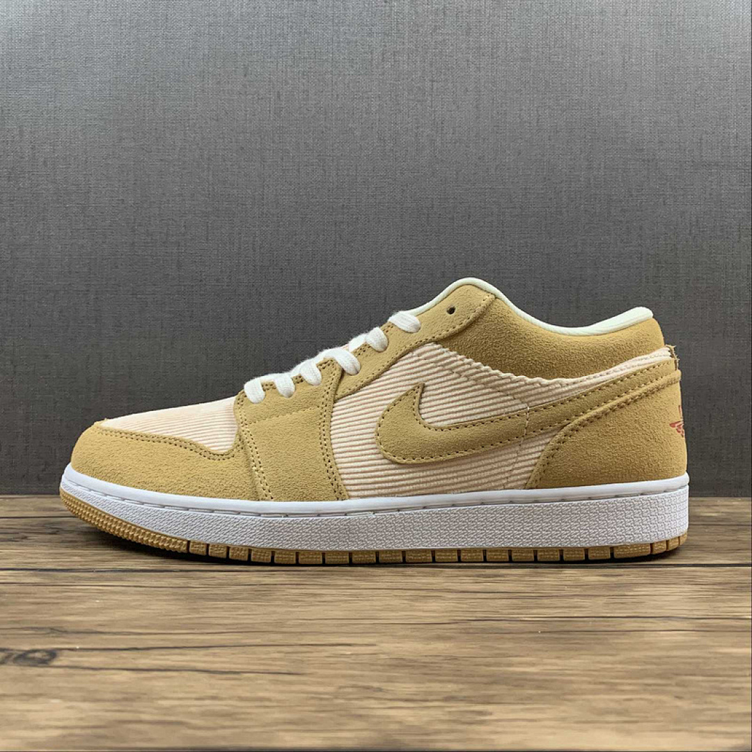 Jordan AIR Jordan 1 LOW SE TWINE/ORANGE QUARTZ/SAIL · DH7820-700, photo 1