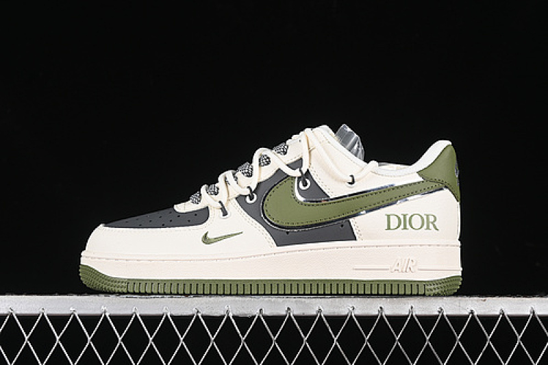 Nike Nike AIR FORCE 1 07 LOW WHITE/GREEN · SJ1198-200, photo 1