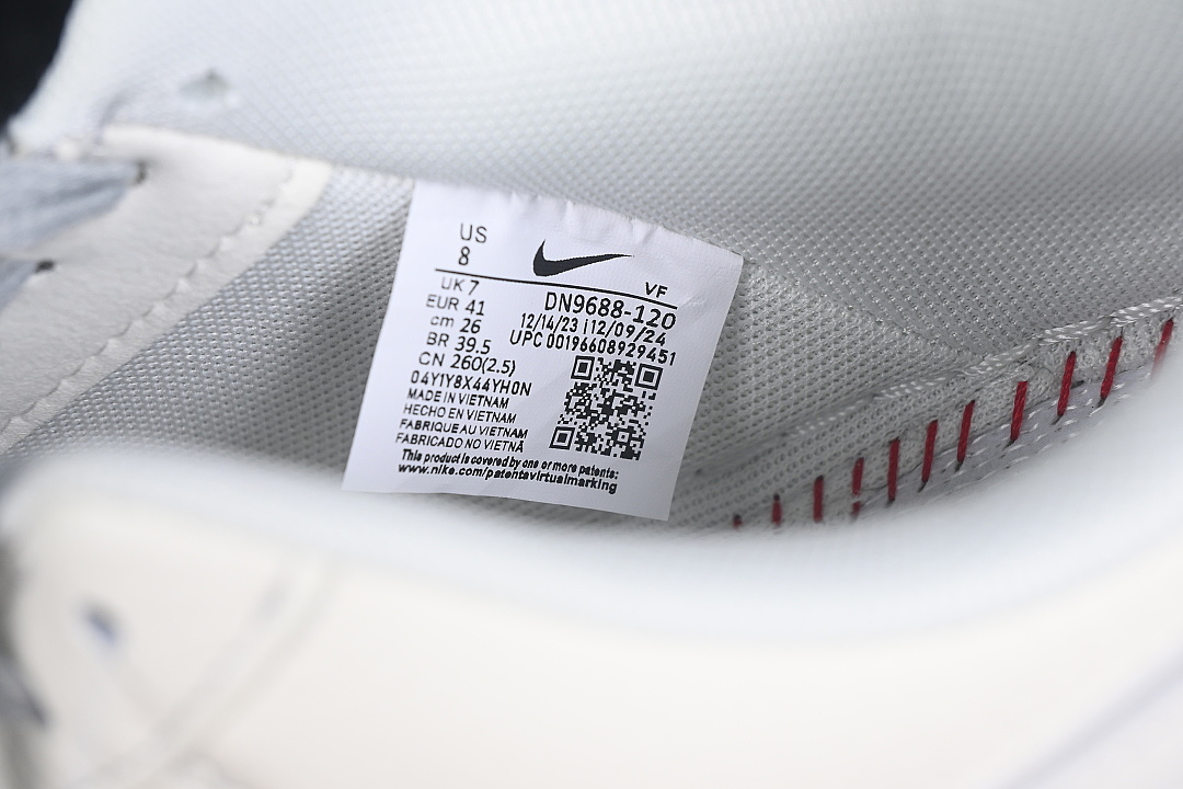 Nike [DN9688-120]-[AIR FORCE 1 07 LOW CASUAL SNEAKERS WHITE/WHITE/WHITE]-[WOMAN:36-39]-[MAN:40-45] - Image 6
