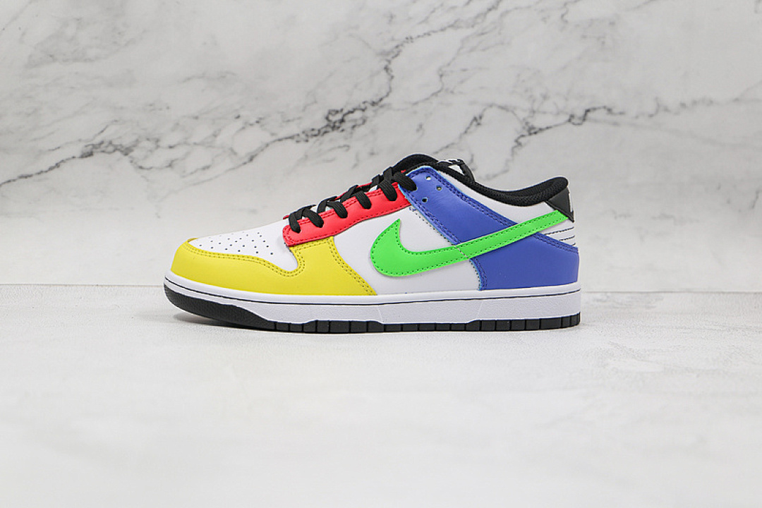 Unbranded [DD1503-106]-[SB DUNK LOW GREEN STRIKE/EMBER GLOW/VINTAGE YELLOW/SAPPHIRE]-[UNISEX:36-47.5], photo 1