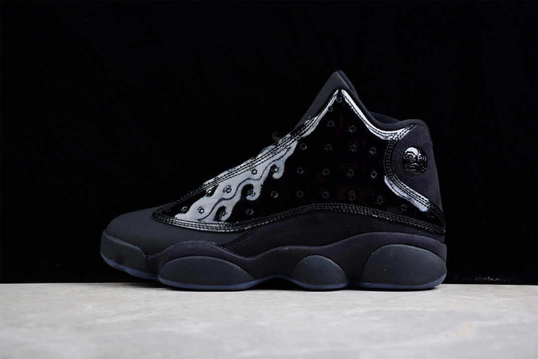 Jordan AIR Jordan 13 RETRO CAP AND GOWN BLACK/BLACK/BLACK · 414571-012, photo 1